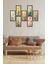 Modern Style Dekorize Mdf 7 Parça Çerçeve Görünümlü Tablo Set 10208 10 x 20 2
