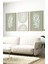 Dekorize Mdf Tablo Seti 3 Parça 3 mm - Çerçeveli Salon Oturma Odası Için Duvar Dekoru 3047 23 x 32 2