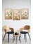Dekorize Mdf Tablo Seti 3 Parça 3 mm - Salon Oturma Odası Için Bohem Duvar Dekoru 3043 13 x 17 1
