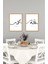 Dekorize Mdf 2 Parça 30X40 cm 3 mm Çerçeve Görünümlü Bohem Tablo 2