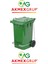 Akmex Tıbbi Atık Plastik Pedallı Çöp Konteyneri 90 Litre Konteyner - A Isıya Karşı Dayanıklı- 1
