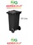 Akmex Plastik Çöp Konteyneri 60 Litre Konteyner - A Isıya Karşı Dayanıklı Malzeme 1