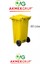 Akmex Plastik Çöp Konteyneri 60 Litre Konteyner - A Isıya Karşı Dayanıklı Malzeme 1