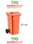 Akmex Plastik Çöp Konteyneri 60 Litre Konteyner - A Isıya Karşı Dayanıklı Malzeme 1