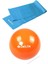 20 cm Mini Pilates Topu ve Pilates Bandı Seti 120 x 15 cm Direnç Plates Bandı 6