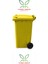 Plastik Çöp Konteyneri 240 Litre Konteyner - A Isıya Karşı Dayanıklı Malzeme - Çöp Kutusu 1