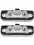 4x LED Plaka Işık Lambası Hatası Benz Mercedes W203 5d W211 R171 W219 (Yurt Dışından) 2