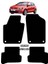 Vw Polo 6r 2009-2017 Uyumlu Ototurco Velur Halı Paspas 1