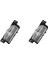 2pcs Araba Plaka Lambası Mazda 2 3 M2 M3 2011-2013 Ampul Olmadan BS1E-51-274E BS1E-51-274F (Yurt Dışından) 1