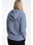 Softly - Female Casual Hoodie Lacivert Kadın Mont 2
