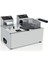 Çiftli Kapaklı 3+3 Lt Elektrikli Fritöz 2
