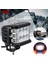 4x Otomatik Üçlü Yan Işıklı Iş Işık Kubbesi Işık Patlaması Yanıp Sönen Far Spol Işık LED LED Oto Malzemeleri E E E (Yurt Dışından) 3