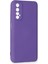 Realme 7 Kılıf Nano Içi Kadife Silikon - Mor - A7569-9702 2