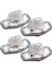 4x Hata Free LED Plaka Plaka Işık Lambası Honda Crv Fıt Caz Crosstour Odyssey (Yurt Dışından) 1