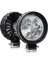 Araba LED Işık Pods 160W Yuvarlak LED Yardımcı Işık Iş Işık LED Fargıght Araba Kamyonu Atv Suv Off Off Yol (Yurt Dışından) 2