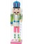 Happy Sugar Rainbow Pembe Stantlı Nutcracker 38CM 1