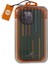 iPhone 14 Pro Max Kılıf HBC-221 Roma Kapak - Koyu Yeşil 2