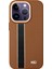 iPhone 15 Pro Kılıf HBC-163 Times Kapak - Kahverengi 5