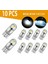 50PCS 6000K Canbus T10 168 194 W5W Dome Lisans Yan Işaretleyici LED Ampul Beyaz (Yurt Dışından) 3