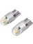 50PCS 6000K Canbus T10 168 194 W5W Dome Lisans Yan Işaretleyici LED Ampul Beyaz (Yurt Dışından) 4
