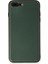 iPhone 7 Plus Kılıf Coco Deri Silikon Kapak - Yeşil - A7660-1936 1