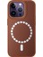 iPhone 13 Pro Kılıf HBC-156 Forum Magneticsafe Kapak - Kahverengi 5
