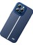 iPhone 15 Pro Kılıf HBC-155 Lizbon Kapak - Lacivert 2