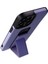 iPhone 12 Pro Max Kılıf Mega Standlı Silikon - Lila - A6744-5824 3