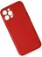 iPhone 12 Pro Kılıf Coco Deri Silikon Kapak - Kırmızı - A2066-2384 2