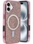 Apple iPhone 16 Helen Magsafe Kapak - Pembe - A1342-5369 3