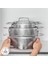 Power Steel 316+ 3ply Apollo Indüksiyon Tabanlı 8 Parça Çelik Tencere Seti 9