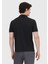 Siyah Düz Polo Yaka T-Shirt 5