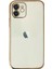 iPhone 11 Kılıf Lensli Silikon - Gold - A9023-4113 1