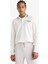 Standart Fit Polo Yaka Baskılı Sporcu Uzun Kollu Tişört F0379AX25AU 4