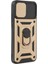 Samsung Galaxy A03 Kılıf Pars Lens Yüzüklü Silikon - Gold - A5227-4988 2