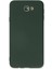 Samsung Galaxy J7 Prime Kılıf Nano Içi Kadife Silikon - Koyu Yeşil - A6337-2557 1