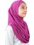 Pratik Hazır Geçmeli Boneli Çocuk Şal Fuşya 4