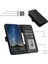 Samsung Galaxy S21 Plus Için Kart Yuvası ve Destekli Koruyucu Manyetik Kapatmalı Pu Deri Kılıf (Yurt Dışından) 5
