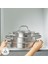 Power Steel 316+ 3ply Akita Indüksiyon Tabanlı 7 Parça Çelik Tencere Seti 9