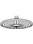 Tepe Duşu 26 cm 3 Akışlı Euphoria Krom - 26455000 4
