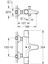 Precision Start Termostatik Banyo Bataryası, Su Tasarruflu, Krom, 34598000 5