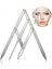 Microblading Simetrik ve Estetik Kaş Ölçüm Cetveli, Kalıcı Makyaj Altın Oran Pergeli 275 2