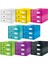 60480095 Click & Store Wow Çekmeceli Evrak Rafı, 3 Çekmeceli, Siyah 4