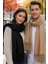 Unisex Yumuşak Dokulu Püsküllü Kışlık Buklet Atkı Şal 2'li Set 1