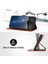 Infinix Hot 30I Için Kart Yuvası ve Destekli Koruyucu Manyetik Kapatmalı Pu Deri Kılıf (Yurt Dışından) 3