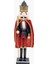Kırmızı Pelerinli Asalı Nutcracker 61CM 1