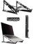 Xfold - Katlanır Çelik Laptop Standı Notebook Macbook Yükseltici Tüm Modellerle Uyumlu Altlık 5 Açılı 1