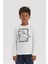 Bg Store Erkek Çocuk Beyaz Tshirt 2