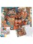 Baykuşlar Temalı Sayılarla Boyama Seti 40x50 cm Tuval ile Hobi Aktiviteleri İçin 6