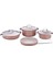 Linea 7 Parça Mocha Tencere Seti A2619-6 2